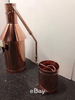 Copper Moonshine Still 6 Gallon with Thumper and Worm The Best Built on Ebay