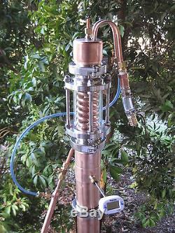 Copper Moonshine Still Liquid Management Bokakob Reflux Ethanol 2 fits beer keg