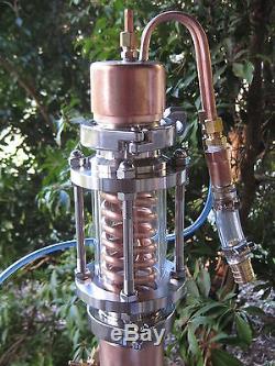 Copper Moonshine Still Liquid Management Bokakob Reflux Ethanol 2 fits beer keg