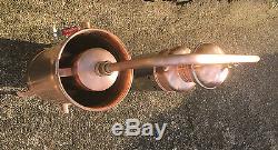 Copper Moonshine Still with Gas Heater Handmade European 5 Liter 1.3 Gallon