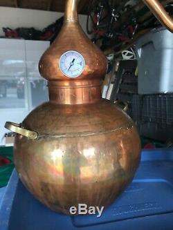 Copper Moonshine and whiskey Still 10 L 2.5 Gallon from Whiskey Still Company