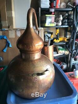 Copper Moonshine and whiskey Still 10 L 2.5 Gallon from Whiskey Still Company
