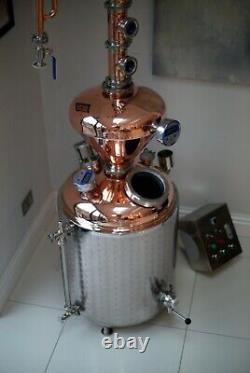 Copper Pot Still Distillery Craft Spirits Gin Vodka Moonshine Rum Alembic Column