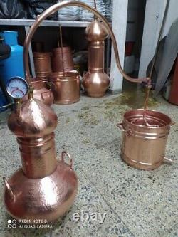 Copper Still Approx 35 Liter Capacity For Moonshine