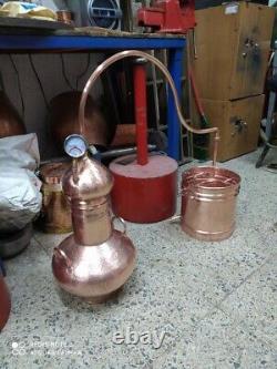 Copper Still Approx 35 Liter Capacity For Moonshine