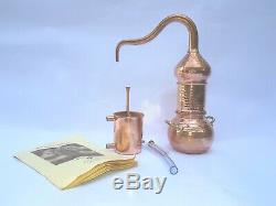 Copper still alcohol moonshine Schnapps essential oils