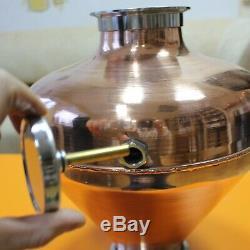 Copper whiskey helmet & Column Onion Bulb 4 Flute still Moonshine Distiller
