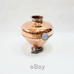 Copper whiskey helmet & Column Onion Bulb 4 Flute still Moonshine Distiller set