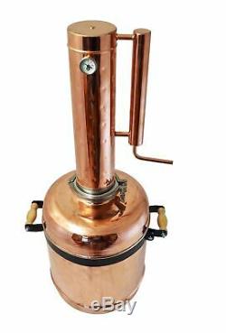 CopperGarden copper still Easy Moonshine 12 litres with thermometer
