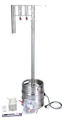 DISTILLER 50 L stainless steel STILL moonshine brew Electric 3400W+ Accessories