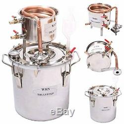 DIY 8 Gal 30 Liters Copper Alcohol Moonshine Stills Ethanol Still Spirits Boiler
