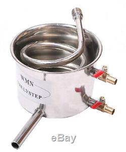 DIY Home New 3 Pots Distiller Moonshine Still Spirits Water Wine Oil Brewing Kit