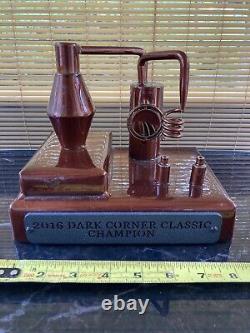 Distillers Liquor Moonshine Copper Still Thumper Worm Award Trophy 2016 Champ