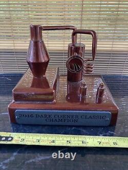 Distillers Liquor Moonshine Copper Still Thumper Worm Award Trophy 2016 Champ