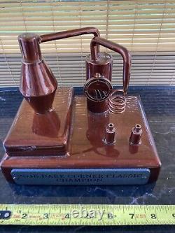 Distillers Liquor Moonshine Copper Still Thumper Worm Award Trophy 2016 Champ