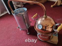 Distillery home brew copper pot still moonshine 10L