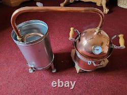 Distillery home brew copper pot still moonshine 10L