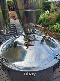 Distilling still, Home made moonshine, high quality stainless steel and copper