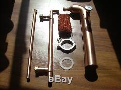 Easy Keg Kit Copper 2 inch Moonshine Pot Pipe Still Distillation Column