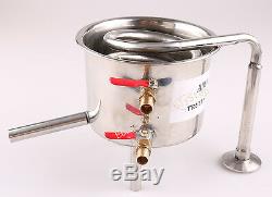 Fit 2 Pot Moonshine still / Distiller Stainless Steel / Copper Coil Cooling Pot