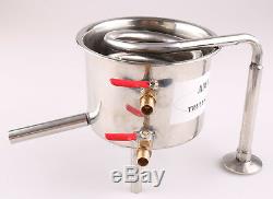 For 2 Pot Moonshine still / Distiller Copper / Stainless Steel Coil Cooling Pot