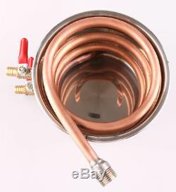 For 3 Pot Moonshine still / Distiller Coil Cooling Pot Copper / Stainless Steel