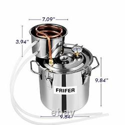 Frifer Moonshine Still 3 Gallon 11 L Alcohol Distiller Copper Tube Moonshine