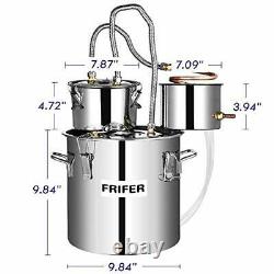 Frifer Moonshine Still 8 Gallon 30L Alcohol Distiller Copper Tube Moonshine S