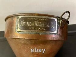 Funnel Copper Moonshine Still Antique Country Kitchen Decor Arther Harris & Co