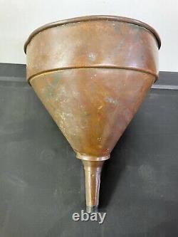 Funnel Copper Moonshine Still Antique Country Kitchen Decor Arther Harris & Co