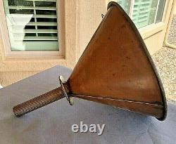 Funnel Copper Moonshine Still Antique Country Kitchen Décor Large 10 X 11