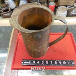Handmade Super Moonshine Copper Pitcher -used At The Still