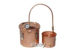 High-Quality 1.5 Gallon Copper Distiller Ideal for Home Brewing & Distillation