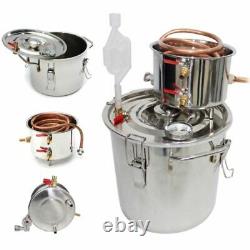 Home Brew Distiller Alambic Moonshine Alcohol Still Stainless Copper 8GAL 35L