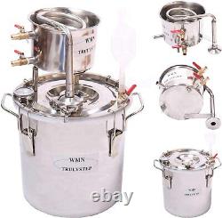 Home Distiller New 2 Gal 10 litres Copper Alcohol Wine Moonshine Still Spirits