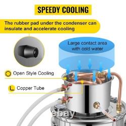 KITGARN Moonshine Still Distiller 3Gal 12L 2pot Stainless Steel Distillation Po KITGARN Moonshine Still Distiller 3Gal 12L 2pot Stainless Steel Distillation Po