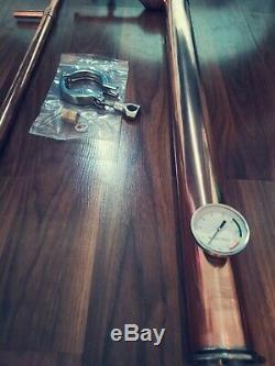 Keg Still Copper Distiller 30l/50l Keg 2inch Column Moonshine. UK STOCK