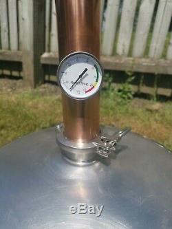 Keg Still Copper Distiller 30l/50l Keg 2inch Column Moonshine. UK STOCK