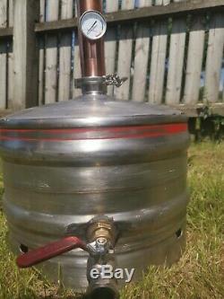 Keg Still Copper Distiller 30l/50l Keg 2inch Column Moonshine. UK STOCK