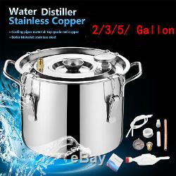 Ktaxon 5 Gallon Distilled Water Machine, Moonshine Still Stainless Steel Copper