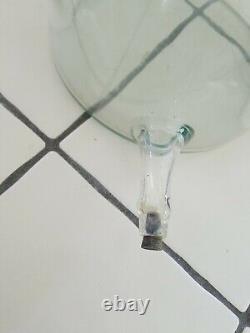 LARGE 3-Gallon Clear 16 Glass Reservoir Bottle Aspirator Stem Drain Laboratory