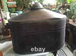 LARGE Antique Copper Brass Moonshine Still 50 GALLON- A MAN CAVE MUST