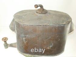 LARGE Antique Copper Metal Moonshine Still Industrial Still Farmhouse Decor