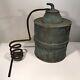 Large Antique Copper Moonshine Still Withcoil & Brass Top 5 Gallon 22 Tall
