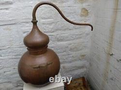 Large Vintage Alembic Copper Still 25 litres Distiller Moonshine