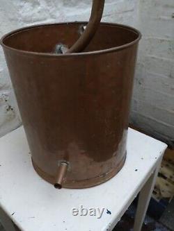 Large Vintage Alembic Copper Still 25 litres Distiller Moonshine