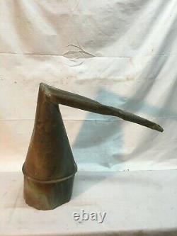 Large Vintage Copper Moon shine Still Corn Mash Top Spout