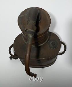 MINIATURE COPPER MOONSHINE STILL 1920's Antique 9W X 13H