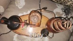 Moon Shine Still Souvenir Shot Glass Holder Collectors Piece. Great Condition