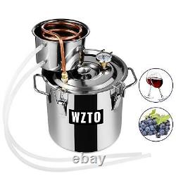 Moonshine 3/5/8GAL 3 POTS Alcohol Distiller Copper Wine Maker Water Still Boiler